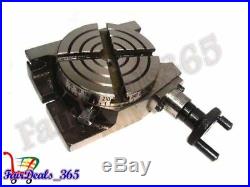 4 / 100mm 4 Slot Rotary Table Horizontal / Vertical