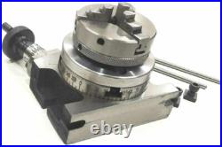 4/ 100mm Regular Rotary Indexing Table With Small Chucks and back Plate- USA 4/ 100mm Regular Rotary Indexing Table With Small Chucks and back Plate- USA