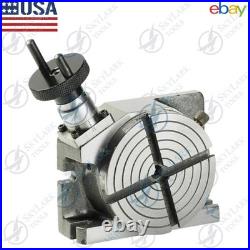 4 (100mm) Rotary Table Horizontal & Vertical Precision Divided Chuck