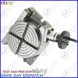 4 (100mm) Rotary Table Horizontal & Vertical Precision Divided Chuck