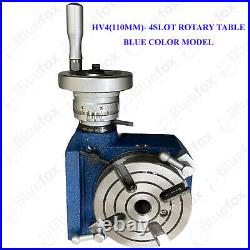 4 110mm Hv4 Horizontal Vertical Rotary Table With Clamping Kit Set