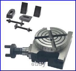 4 HORIZONTAL & VERTICAL PRECISION ROTARY TABLE w. Clamping kit