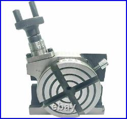 4 HORIZONTAL & VERTICAL PRECISION ROTARY TABLE w. Clamping kit