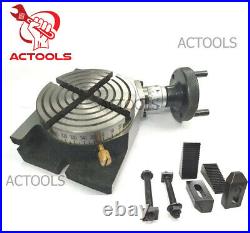 4 Horizontal And Vertical Precision Rotary Table W Clamping kit Premium Quality