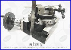 4'' II 100 mm HV Rotary Milling Table+Suitable Tailstock with Vise (USA Fulfilled)