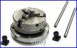 4 Inch / 100 MM Rotary Table With Small Chuck Milling Indexing