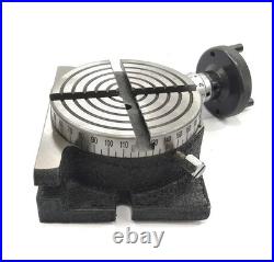 4 Inch / 100 MM Rotary Table With Small Chuck Milling Indexing (USA Fulfilled) 4 Inch / 100 MM Rotary Table With Small Chuck Milling Indexing (USA Fulfilled)
