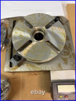 4 Inch (100 mm)little Machine Shop 2420 Rotary Table Withdigital Read for Milling