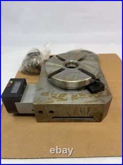 4 Inch (100 mm)little Machine Shop 2420 Rotary Table Withdigital Read for Milling