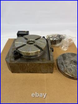 4 Inch (100 mm)little Machine Shop 2420 Rotary Table Withdigital Read for Milling