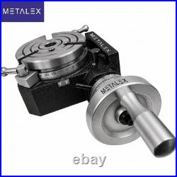 4 Inch 110mm Precision Rotary Table HV 4 3-Slots With Center Bore MT2 Metalwork