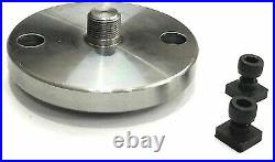4 Inch (80 mm) Rotary Table for Milling Machine 65 MM 3 Jaw Chuck USA FULFILLED