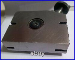 4 Inch Adjustable ROTARY TABLE 100mm Horizontal Vertical With 4 Milling Slots