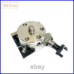 4 Inch Precision Rotary Table Horizontal And Vertical With Clamping kit RSTOOLS