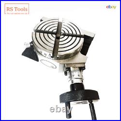 4 Inch Precision Rotary Table Horizontal And Vertical With Clamping kit RSTOOLS