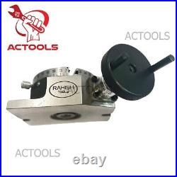 4 Inch Precision Rotary Table Horizontal And Vertical With Clamping kit USA