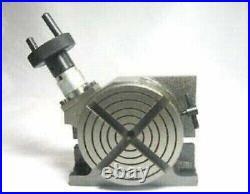 4 Inch Rotary Table High Precision Horizontal Vertical Milling Slots