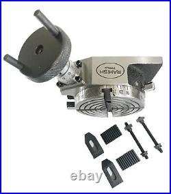 4 Inch Rotary Table Horizontal And Vertical Precision With Clamping kit