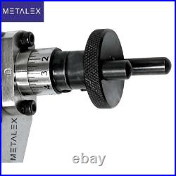4 Inches Horizontal Vertical Rotary Table 100mm 4 Slots for Milling Machine