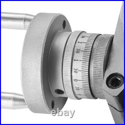 4 Milling Machine Rotary Table with 3 Jaw Chuck Horizontal Vertical