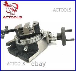 4'' New Rotary Table Milling Indexing and 100mm Round Vice/Vise Machine Tools