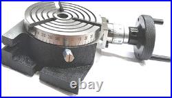 4 Regular 3 Slots Rotary Table Horizontal and Vertical Milling Machine Tools