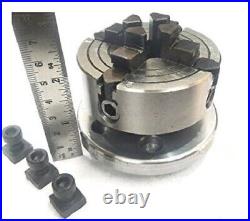 4'' Regular Rotary Table with 70mm 4 Jaw Independent Chuck & M6 Clamp Kit-USA 4'' Regular Rotary Table with 70mm 4 Jaw Independent Chuck & M6 Clamp Kit-USA