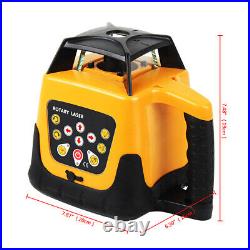 500m Self-leveling Red Laser Level 360 Rotating Rotary with 1.65M Tripod