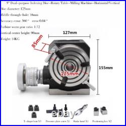 5 Dual-purpose Indexing Disc-Rotary-Milling Machine-Horizontal/Vertical Table 5 Dual-purpose Indexing Disc-Rotary-Milling Machine-Horizontal/Vertical Table