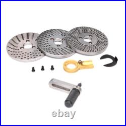 6HV Rotary Table 3 slots with Indexing Plates set a Precision Milling Accessory 6HV Rotary Table 3 slots with Indexing Plates set a Precision Milling Accessory