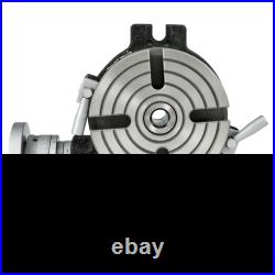 6 150mm Rotary Table Horizontal Vertical Milling Table MT-2 4-Slot Indexing