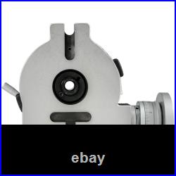 6 150mm Rotary Table Horizontal Vertical Milling Table MT-2 4-Slot Indexing
