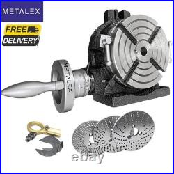 6 4 Slot Precision Rotary Table Horizontal Vertical Dividing Plate Milling Tool