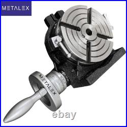 6 4 Slot Precision Rotary Table Horizontal Vertical Dividing Plate Milling Tool