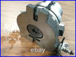 6 HORIZONTAL & VERTICAL ROTARY TABLE w. Adapter & 4-jaw independent chuck TSL