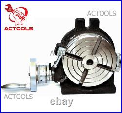 6 Precision Horizontal Vertical Rotary Table And Index plate set dividing hq
