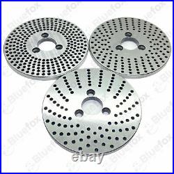 6 Precision Horizontal Vertical Rotary Table & Index plates set, dividing plate