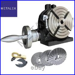 6 Precision Rotary Table Horizontal Vertical Dividing Plate For Milling Machine