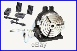 6 Rotary Table 3 Slot Horizontal & Vertical With M8 Clamping Kit