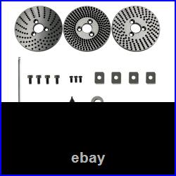 6 Rotary Table Horizontal Vertical 4-Slot with Dividing Plates Milling Tool