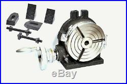 6 Rotary Table Horizontal & Vertical With M8 Clamping Kit