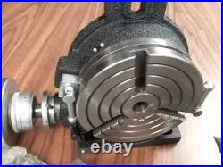 6 Rotary Table Horizontal Vertical for Milling Machine HV- 6 (3 Slot)