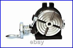 6 Rotary table Horizontal & Vertical (4 Slots)With Dividing/Indexing Plate set