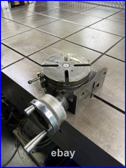 6 YUASA 550-046 Rotary Table Horizontal Vertical Mount Japan #7645 6 YUASA 550-046 Rotary Table Horizontal Vertical Mount Japan #7645