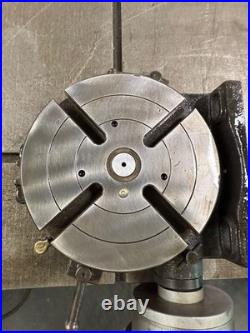 6 YUASA 550-046 Rotary Table Horizontal Vertical Mount Japan #7645 6 YUASA 550-046 Rotary Table Horizontal Vertical Mount Japan #7645