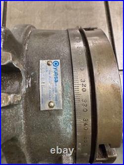 6 YUASA 550-046 Rotary Table Horizontal Vertical Mount Japan #7645 6 YUASA 550-046 Rotary Table Horizontal Vertical Mount Japan #7645