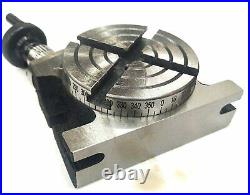 75MM 3 Rotary Table 4 Slot Horizontal Vertical Milling Anchor