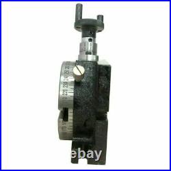 80mm 3 Rotary Table 4 Slot Horizontal Vertical Milling Anchor