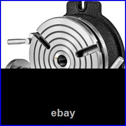 8 Rotary Table MT3 Horizontal Vertical 3-Slot 360° for Milling Machine