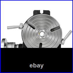 8 Rotary Table MT3 Horizontal Vertical 3-Slot 360° for Milling Machine